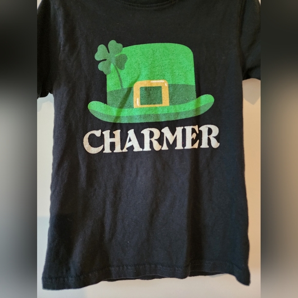 5t Instant Message black and green CHARMER t-shirt St Patricks Day Spring Irish - Picture 6 of 8